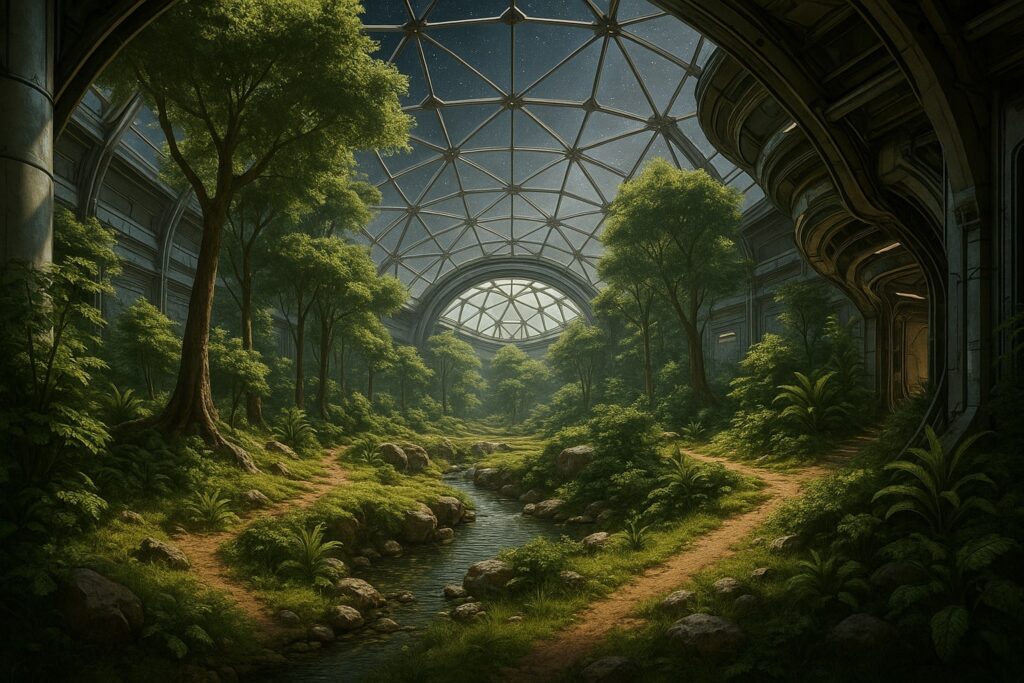 Designing Humanity’s First Mars Migration Shuttle biodome