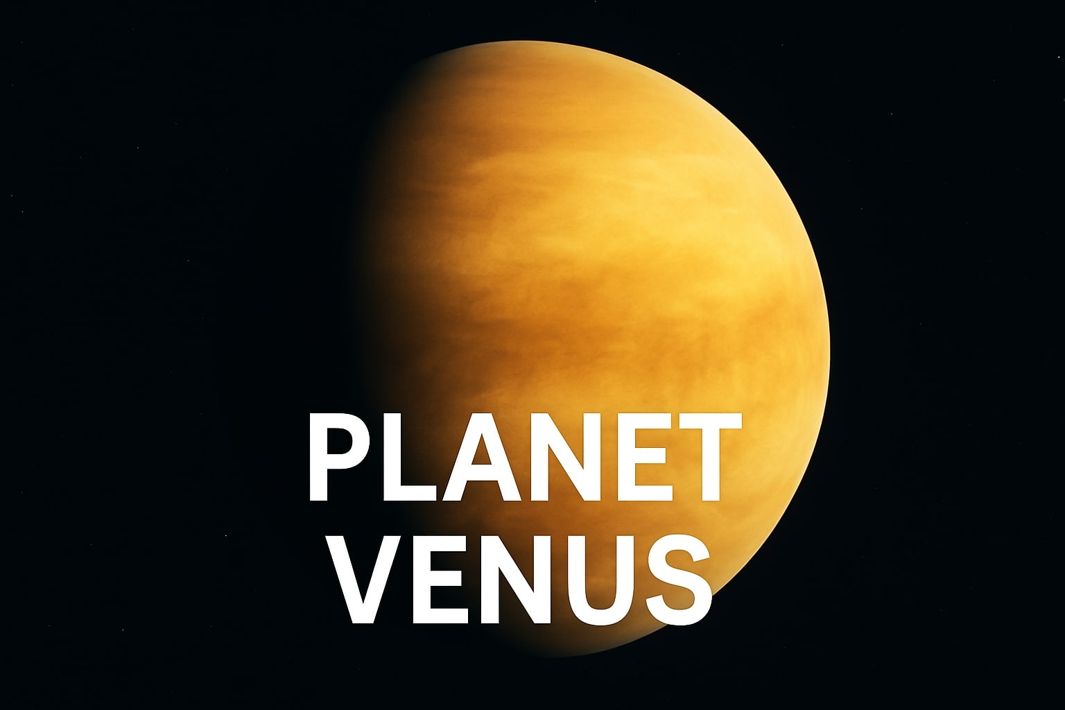 Planet Venus facts 1