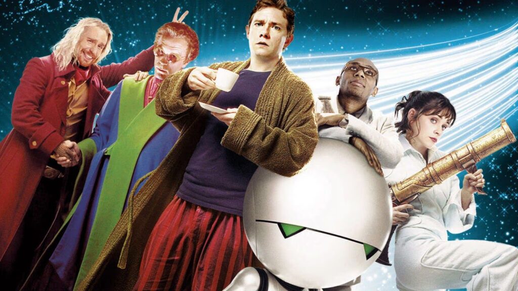 Hitchhiker's Guide to the Galaxy types of space entertainment