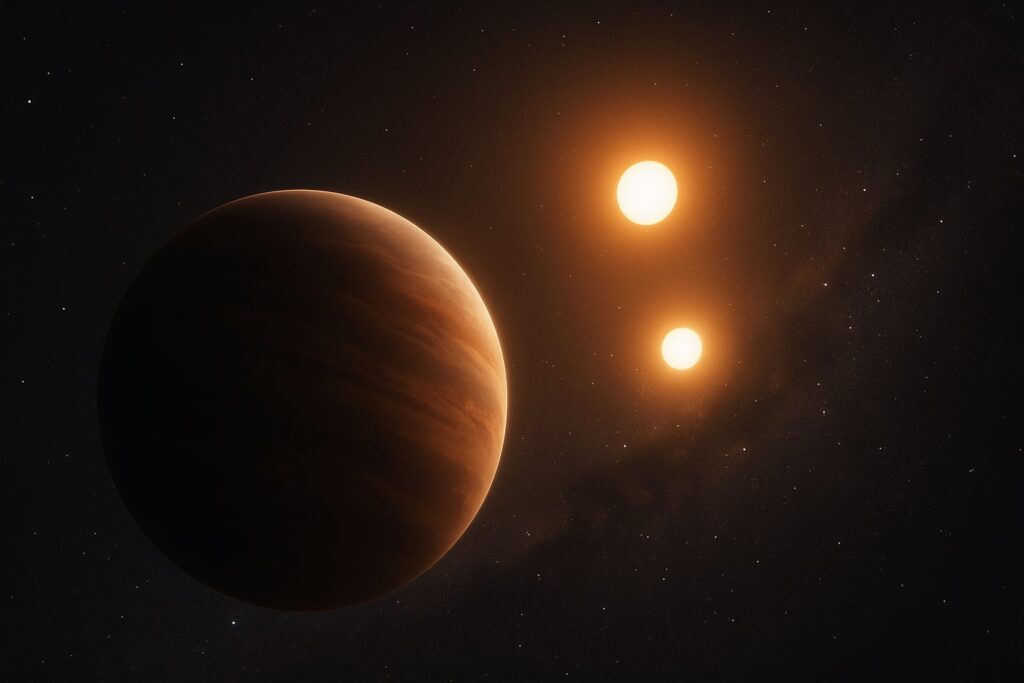 Real-Life “Tatooine” Exoplanet with Two Suns Discovered in Decade-Old Data