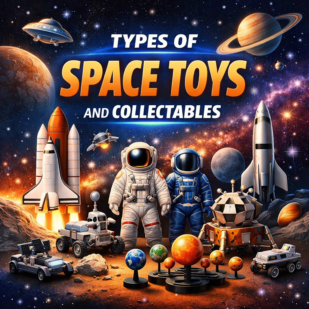 Types of Space Toys and Collectables