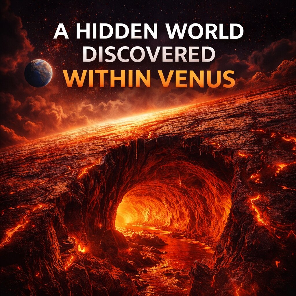 A hidden world discovered within Venus