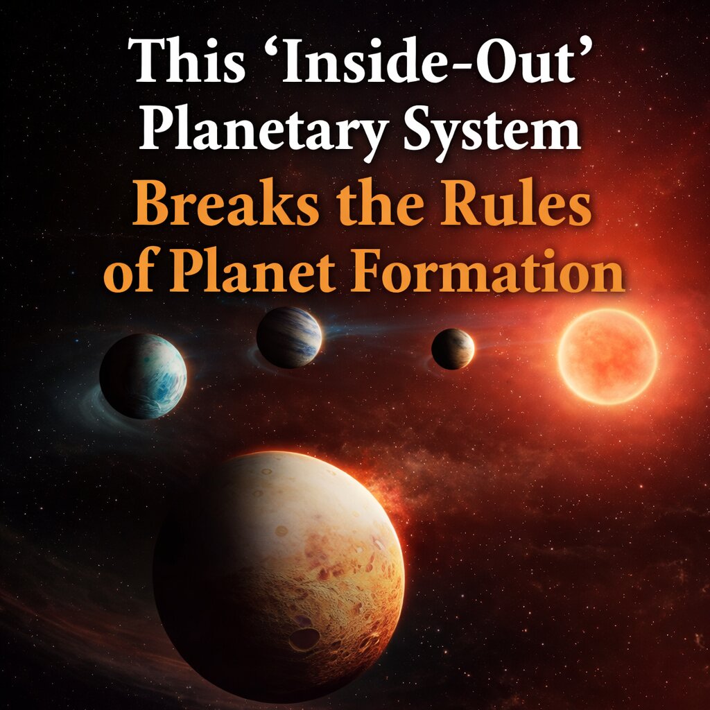 Planetary System Breaks the Rules of Planet Formation