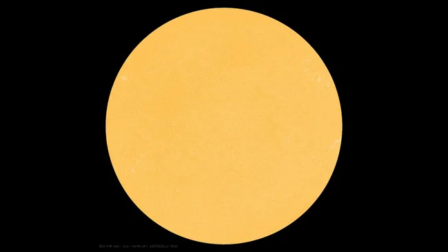 The Sun Goes Quiet
