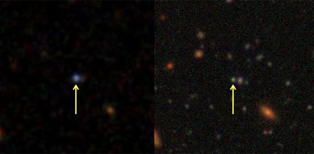 Black Hole Starves and Dims a Galaxy in Record Time