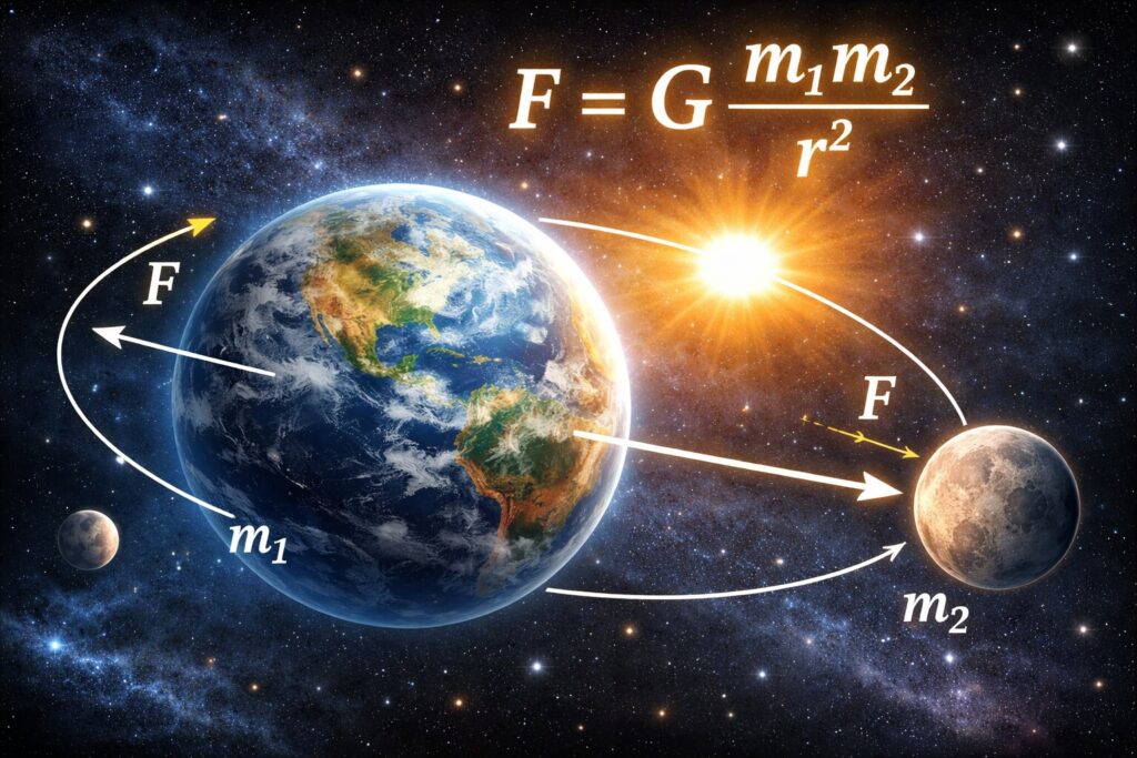 Newton’s Law of Universal Gravitation gravity and motion