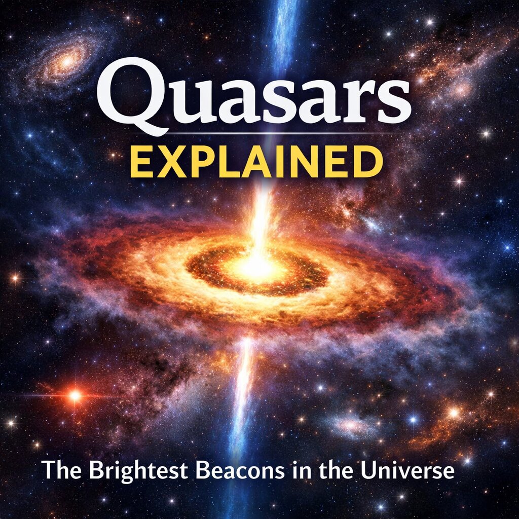 Quasars Explained Brightest Objects in the Universe