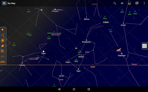 Sky mapping apps