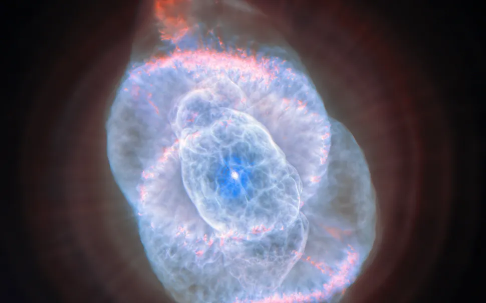 Star Dies in the Cat’s Eye Nebula