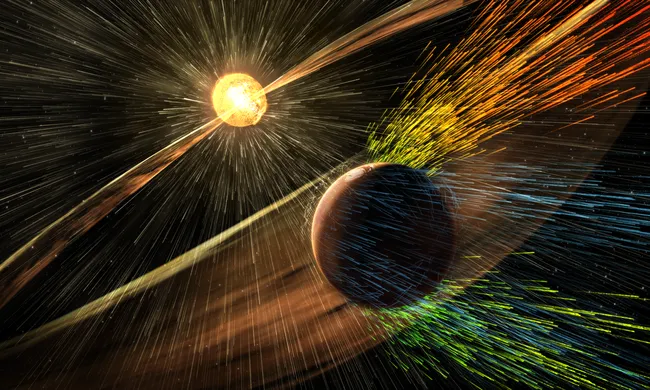 Mars orbiters witness solar superstorm striking the Red Planet