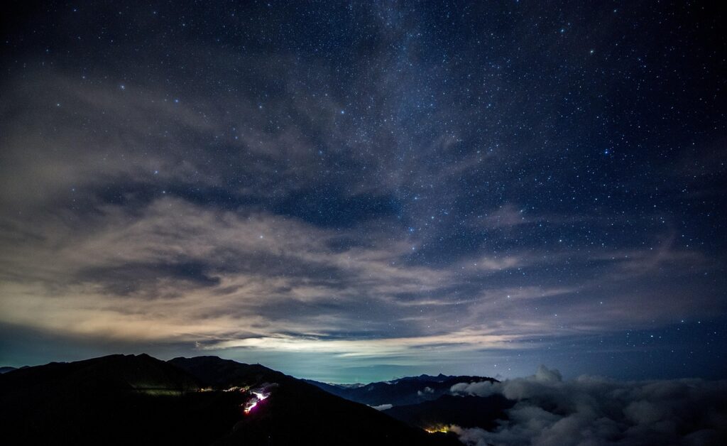 night sky changes 