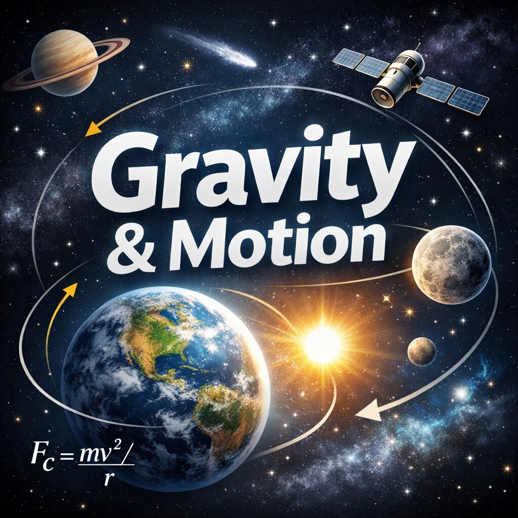study of gravity and motion