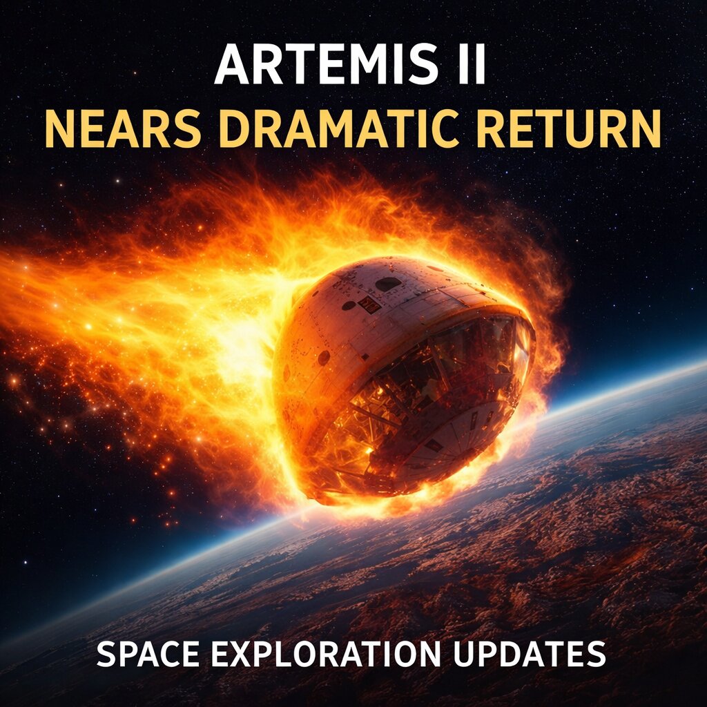 Artemis II Nears Dramatic Return As New Discoveries Shake Up Space News