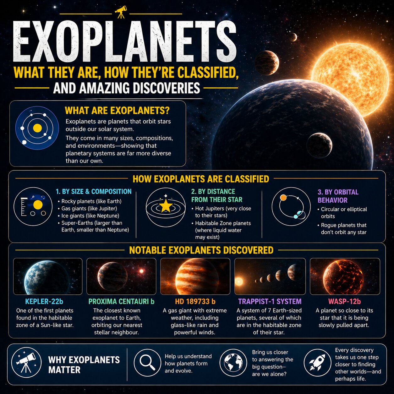 Exoplanets guide