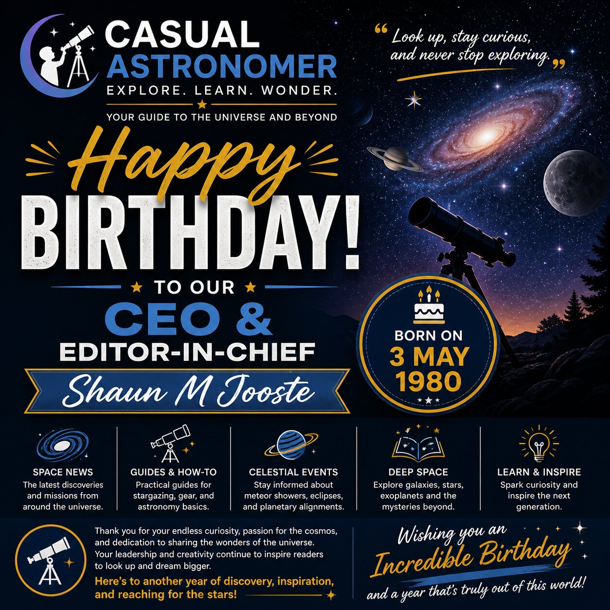Happy Birthday to Our CEO and Editor-in-Chief