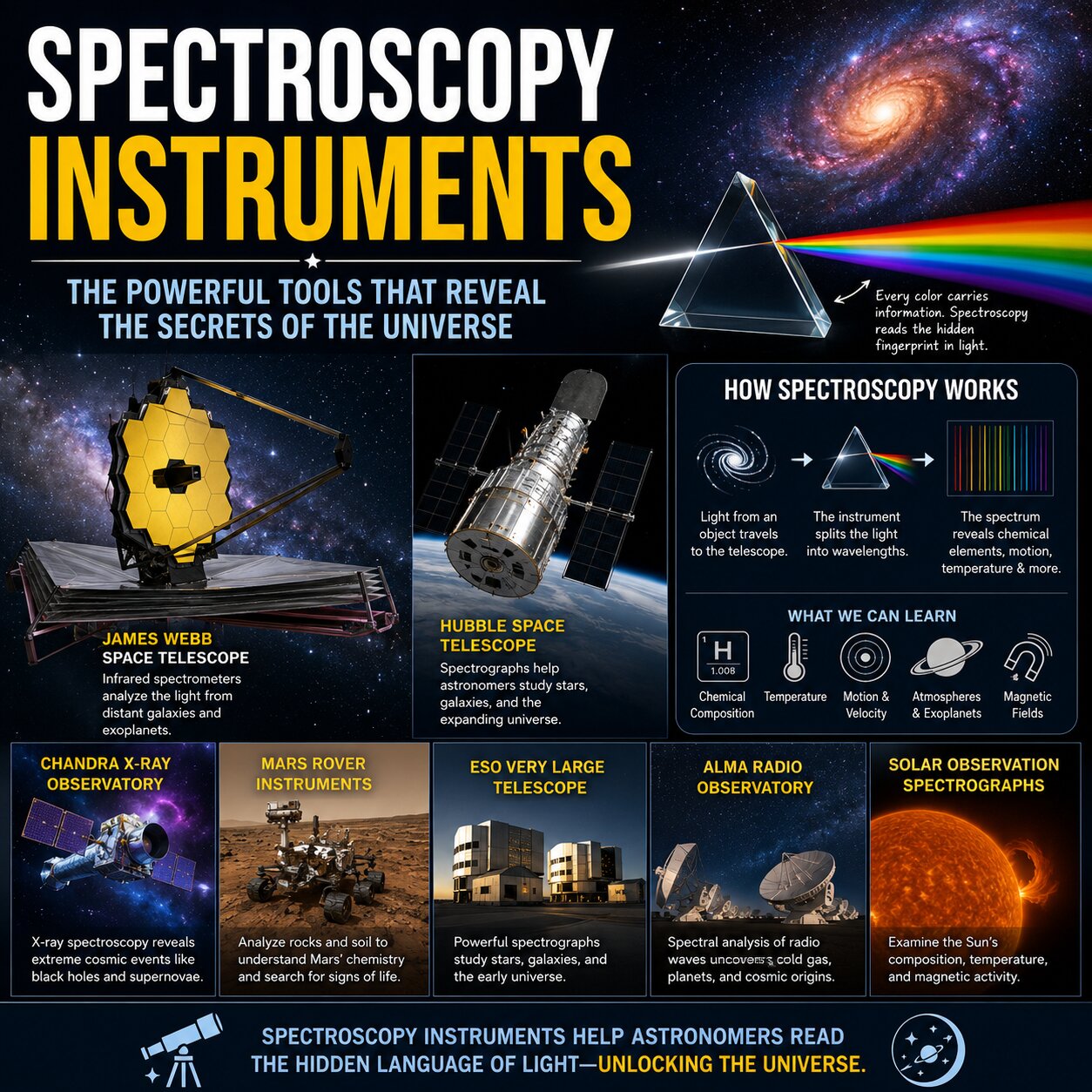 Spectroscopy Instruments Explained For Astronomy Enthusiasts