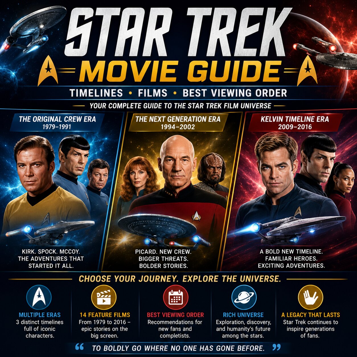 Star Trek Movie Guide for New and Returning Fans
