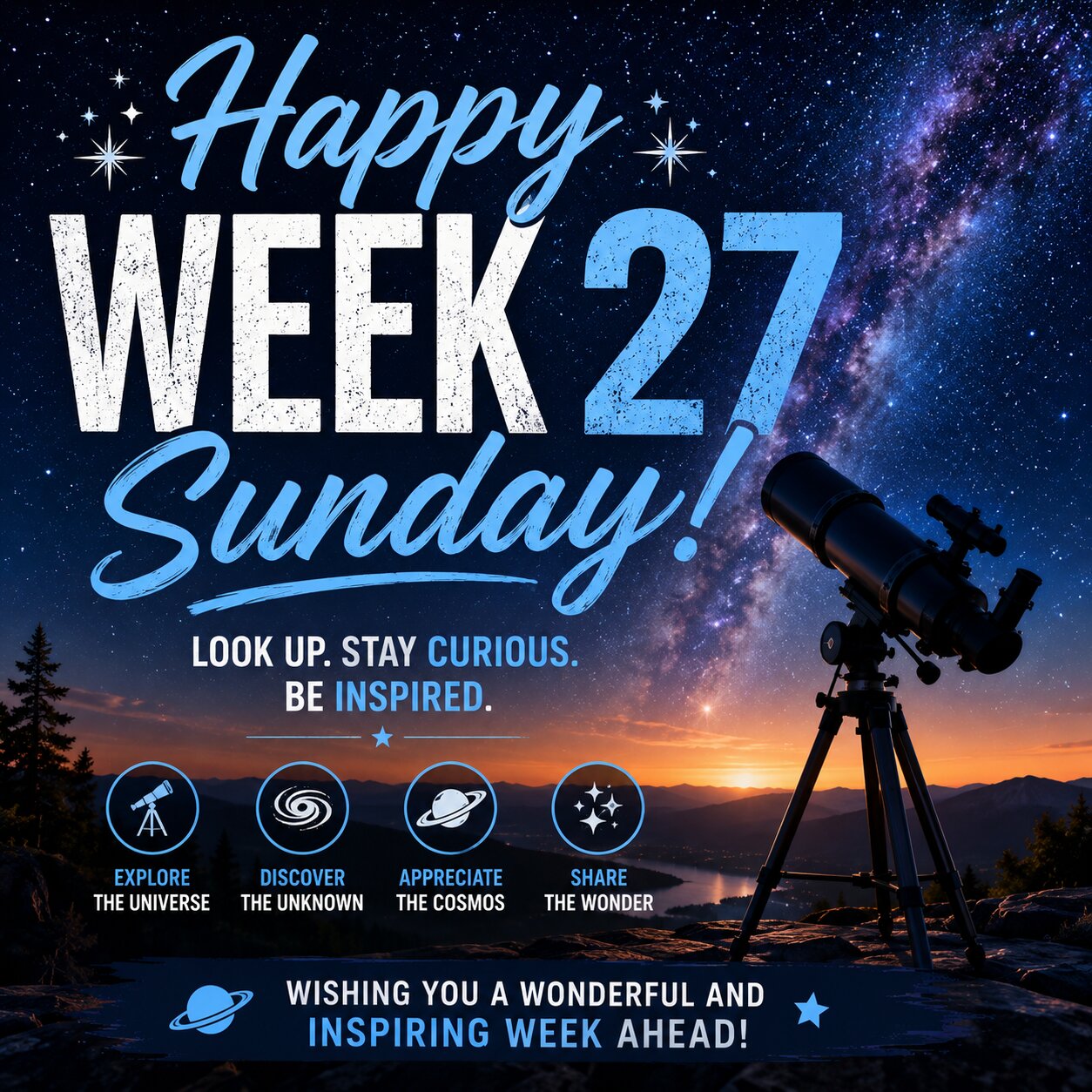 Happy Week 27 Sunday CAS