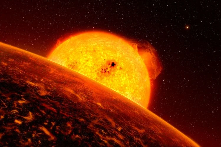 JWST Reveals A Dynamic Atmosphere On Lava World 55 Cancri e