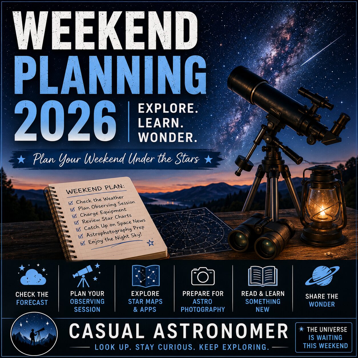 Weekend 27 Planning 2026