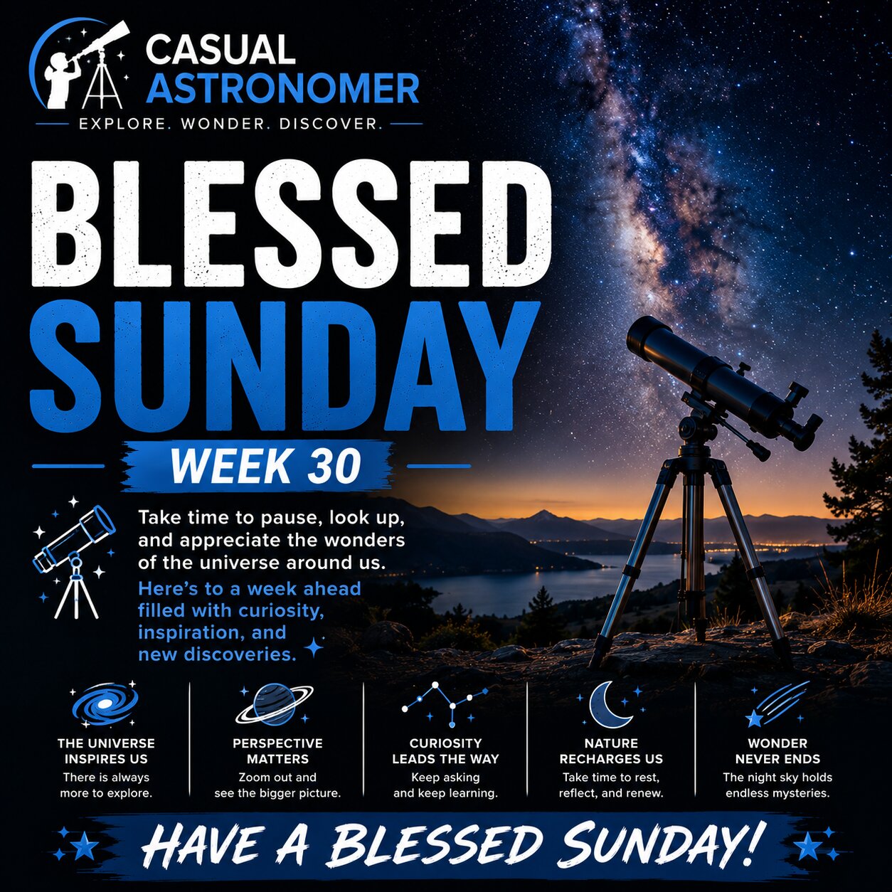 Blessed Sunday Week 30