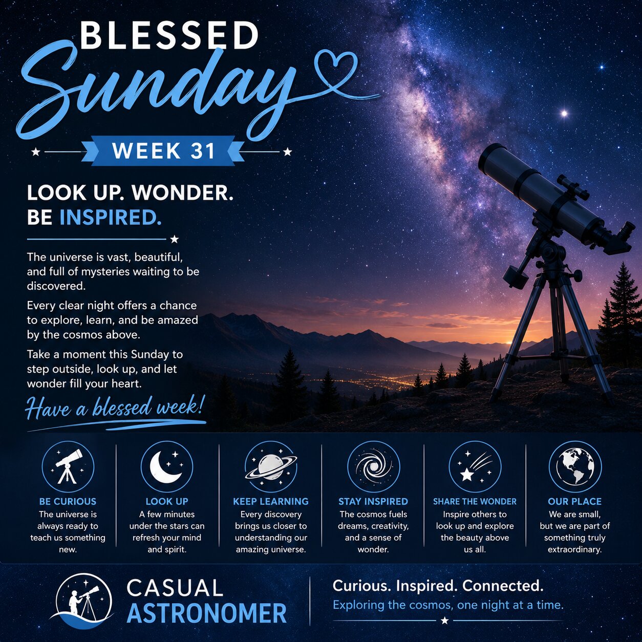 Blessed Sunday Week 31
