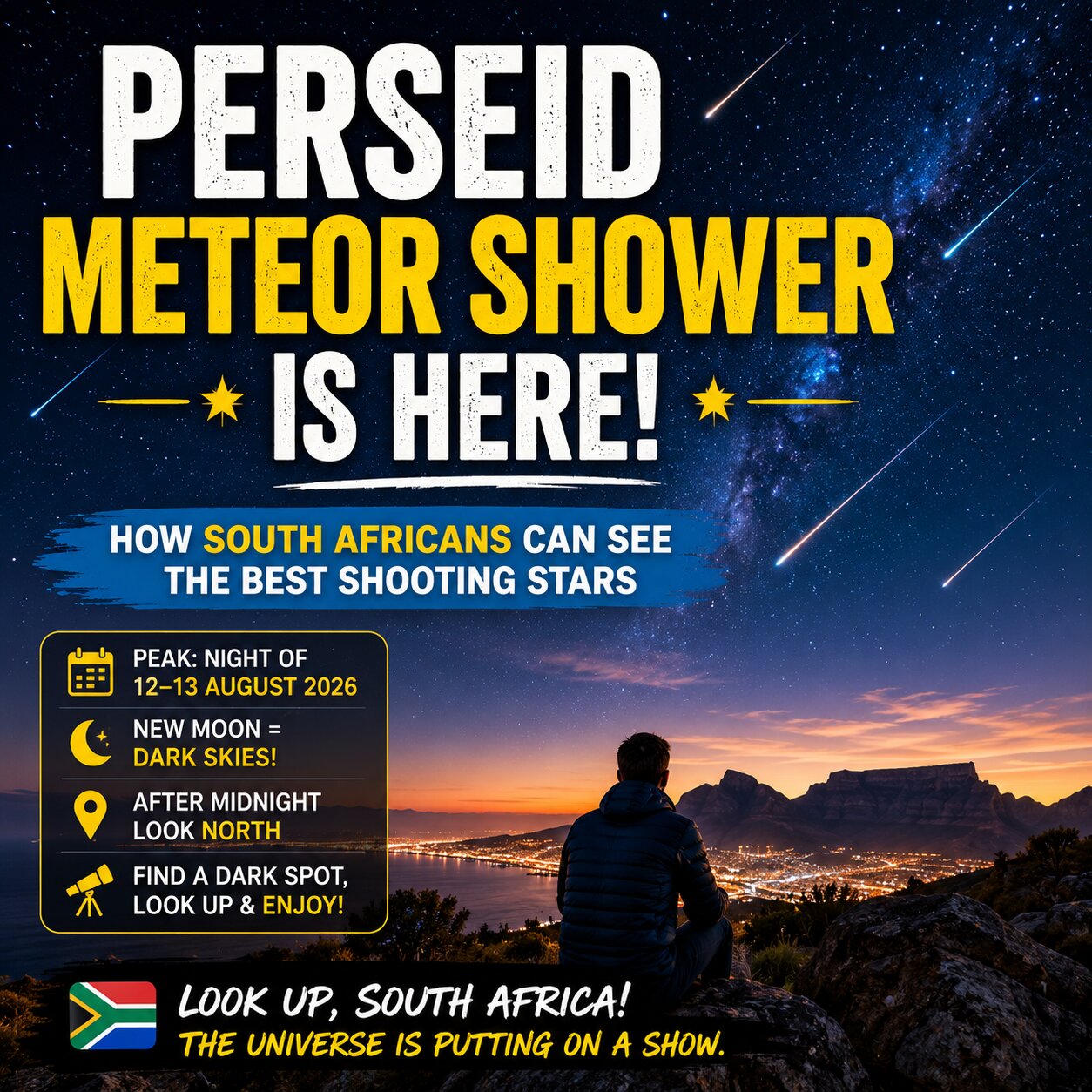 Perseid meteor shower