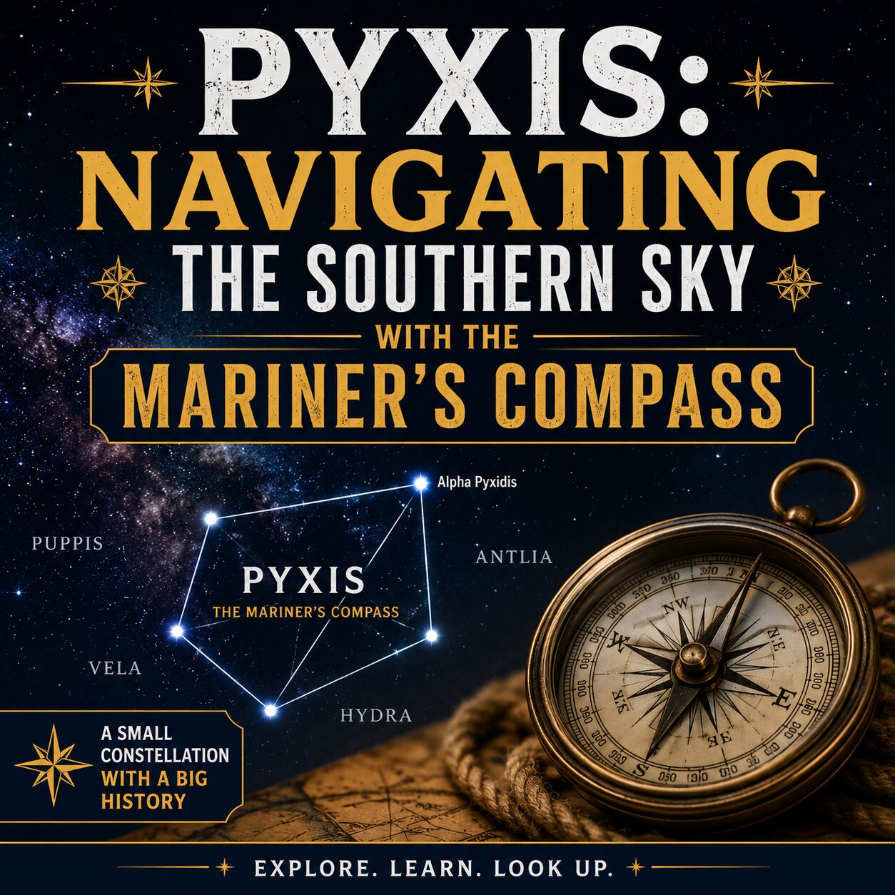 Pyxis constellation