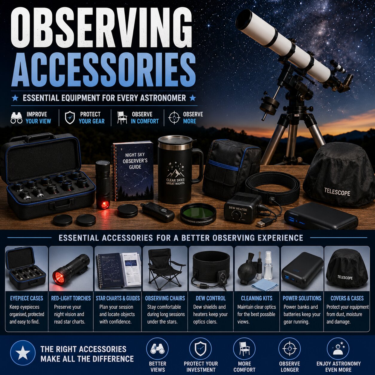 observing accessories