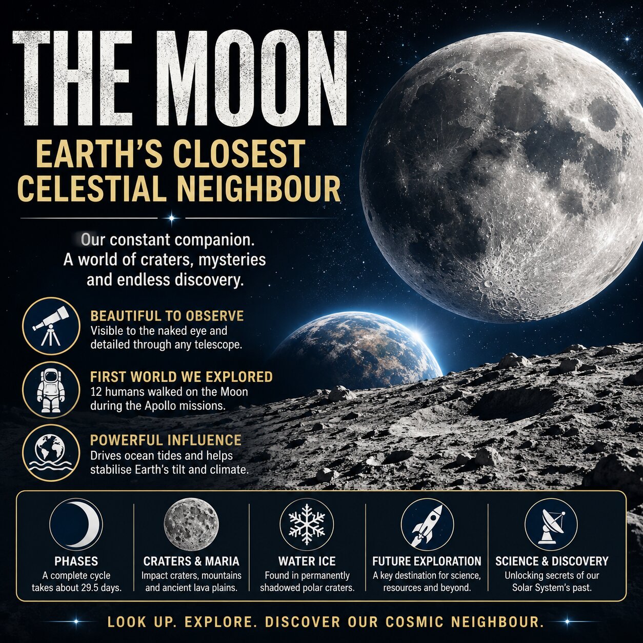 The Moon maun
