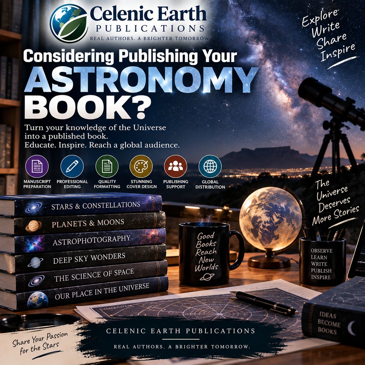 Considering Publishing Your Astronomy Book?