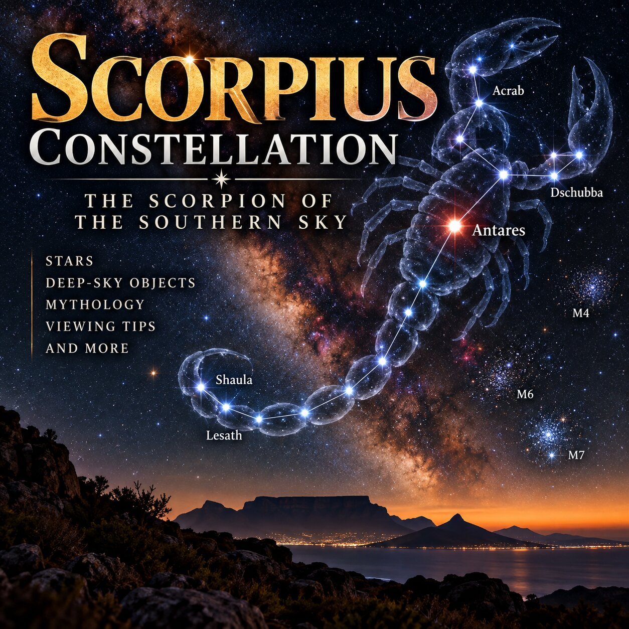 Scorpius constellation