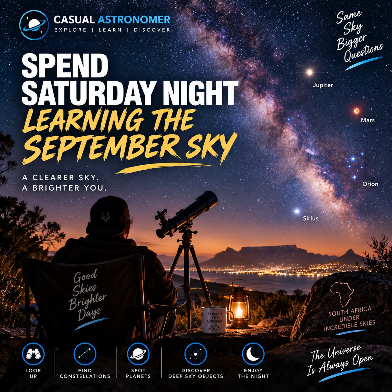 Spend Saturday Night Learning the September Sky