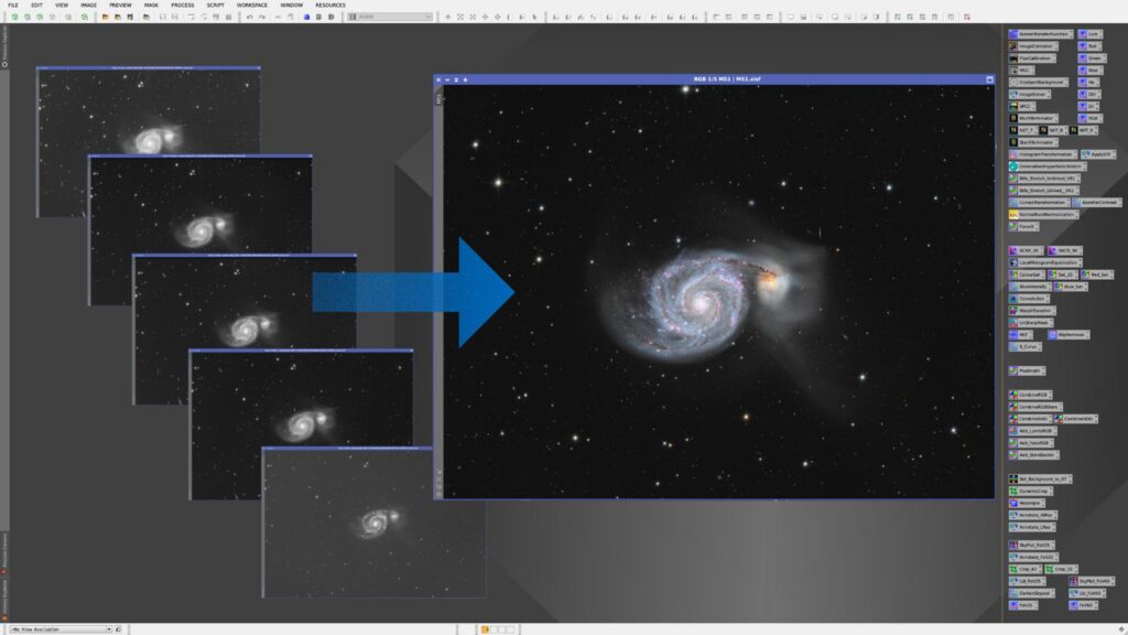Post-Processing and Workflow for Astrophotography 